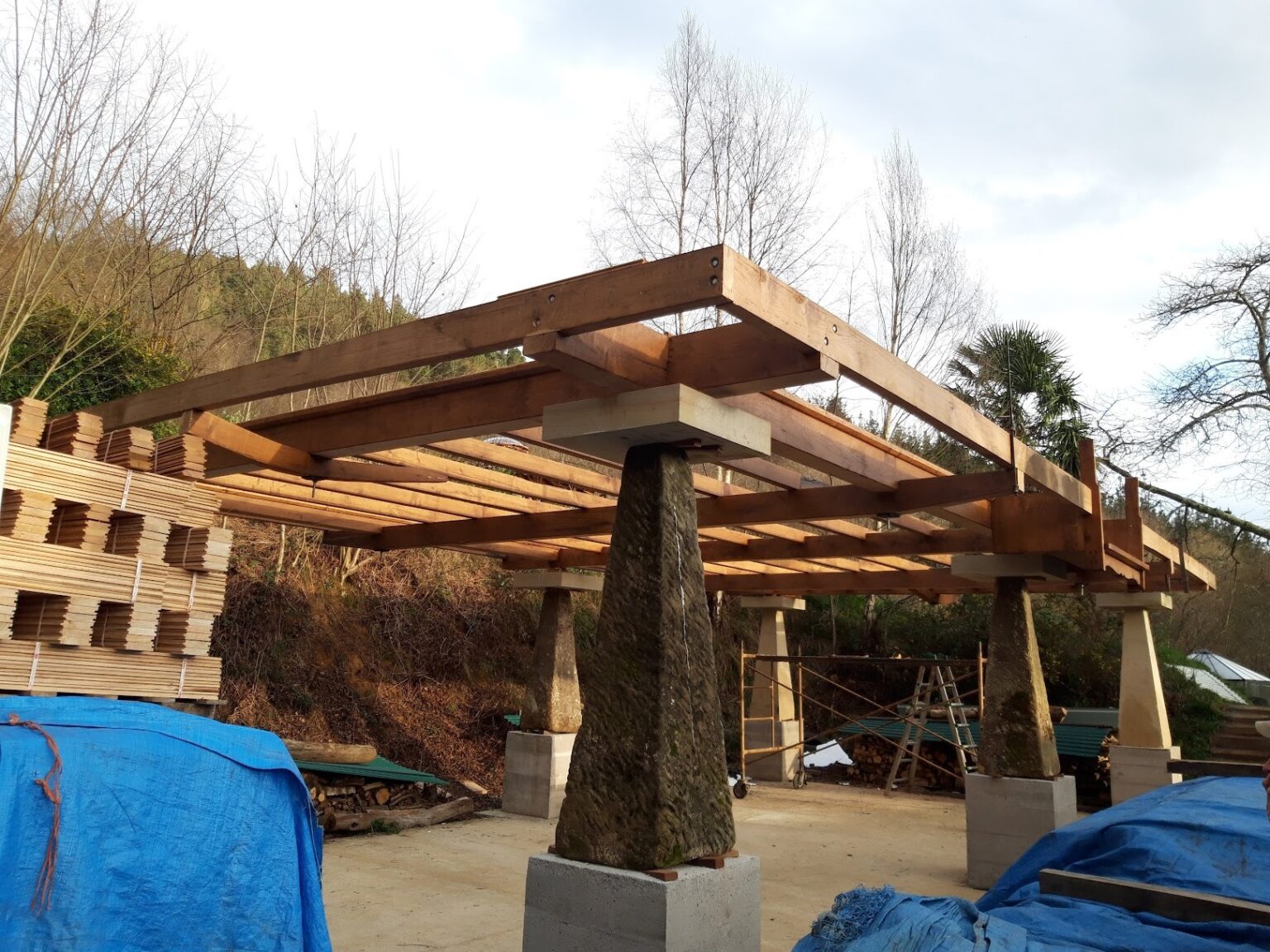 La mejor empresa de restauración de hórreos y tejados en Asturias Carpintería Beye